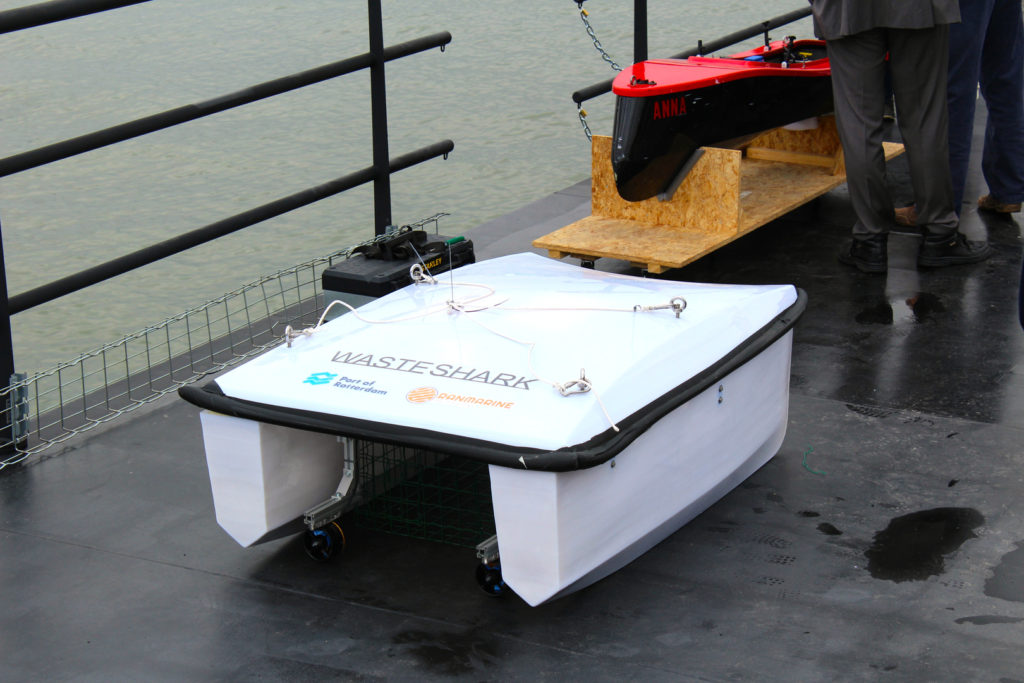 Waste Shark with T200s. Photo: RanMarine